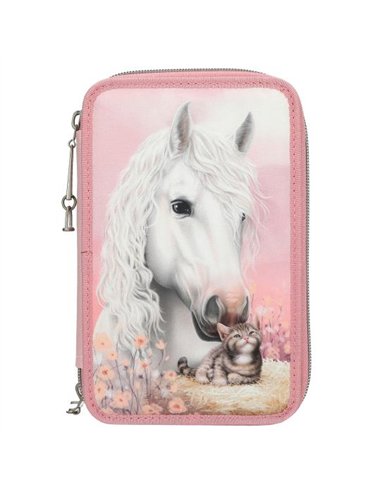 Miss Melody trousse à crayons 3 compartiments TRUE FRIENDS