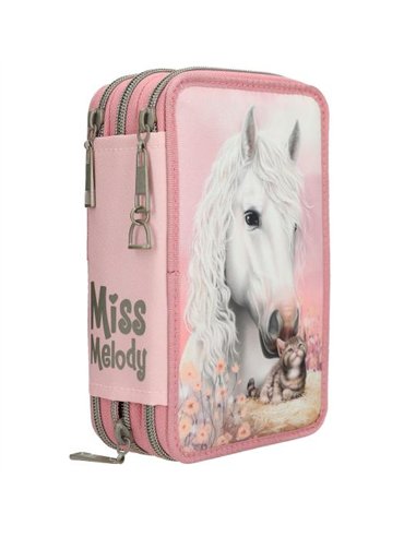 Miss Melody trousse à crayons 3 compartiments TRUE FRIENDS