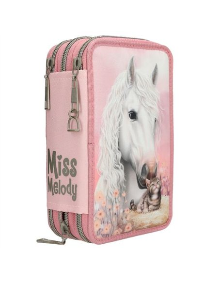 Miss Melody trousse à crayons 3 compartiments TRUE FRIENDS