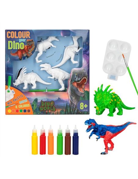 Dino World DIY Colore ton dino