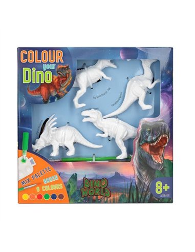 Dino World DIY Colore ton dino