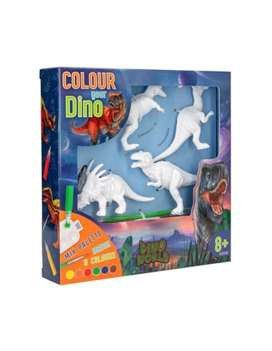 Dino World DIY Colore ton dino