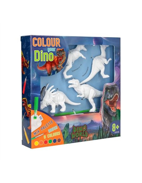Dino World DIY Colore ton dino