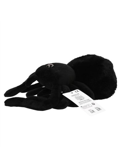 Adventure World Peluche Araignée 20 cm Noire