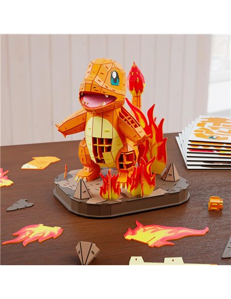 Puzzle 4D Build Pokémon - Salameche