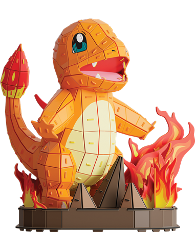 Puzzle 4D Build Pokémon - Salameche