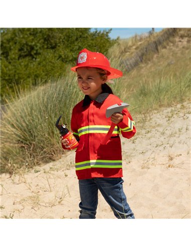 Déguisement de pompier 8-10 ans - Labay