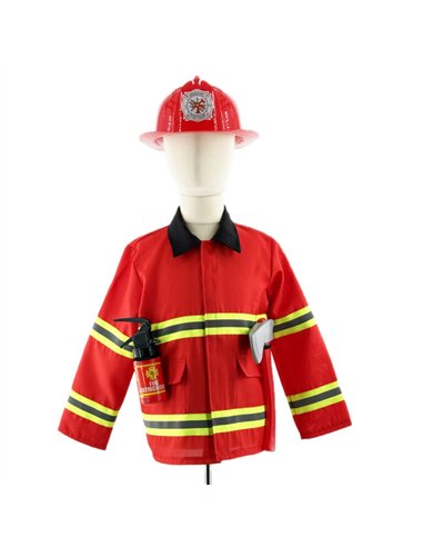 Déguisement de pompier 8-10 ans - Labay