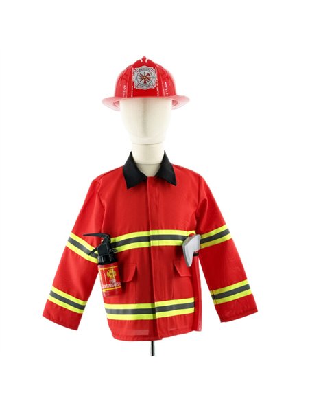 Déguisement de pompier 8-10 ans - Labay
