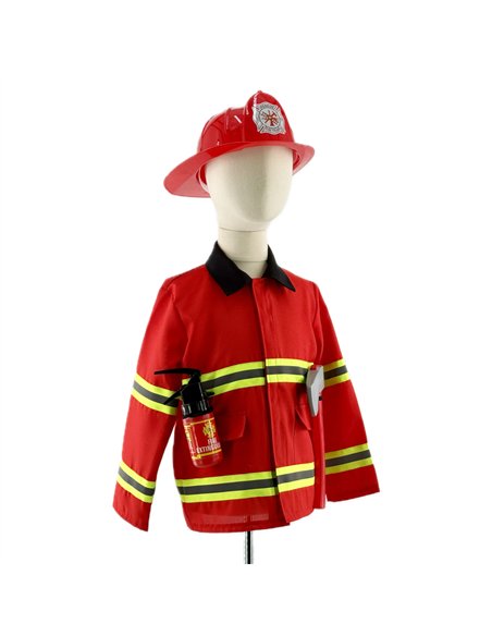 Déguisement de pompier 8-10 ans - Labay