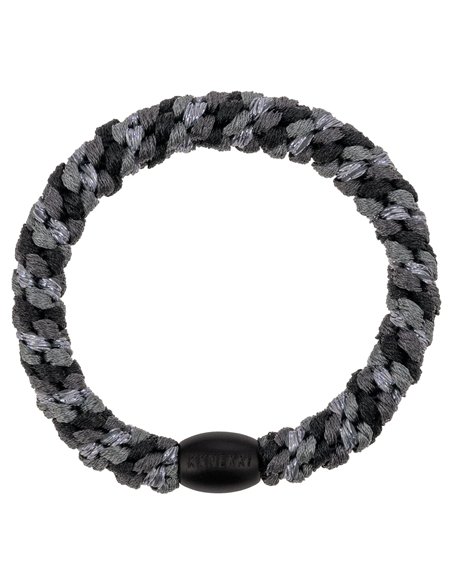 KKNEKKI Black-beige Glitter Stripe