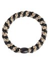 KKNEKKI Black-beige Glitter Stripe