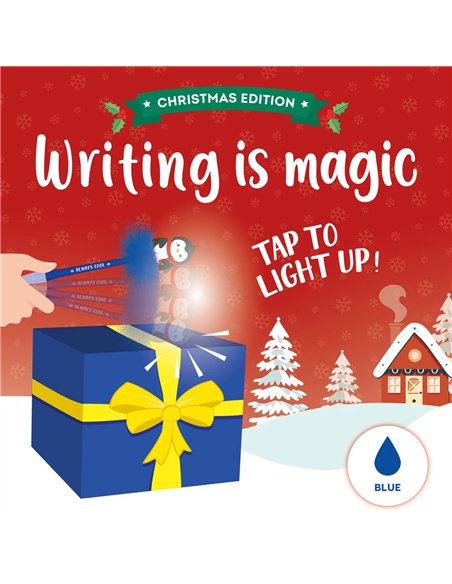Stylo à Bille Lumineux - Penguin - Writing is Magic noël - legami
