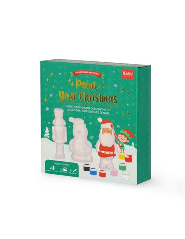 Kit Décoration Figurines de Noël - Paint Your Christmas noël - LEGAMI