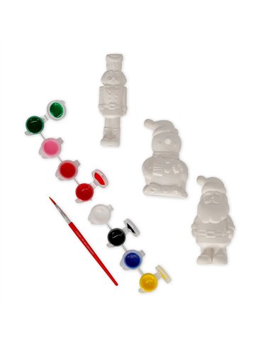 Kit Décoration Figurines de Noël - Paint Your Christmas noël - LEGAMI