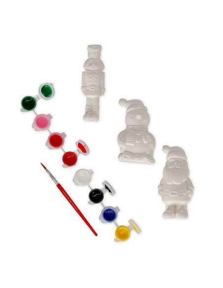 Kit Décoration Figurines de Noël - Paint Your Christmas noël - LEGAMI