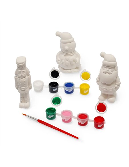 Kit Décoration Figurines de Noël - Paint Your Christmas noël - LEGAMI