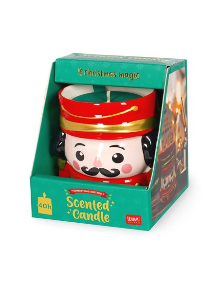 Bougie Parfumée Nutcracker - Scented Candle noël - LEGAMI