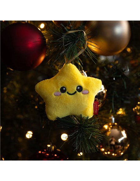 Décoration de Noël en Peluche - Star - Oh-Oh-Ohrnaments noël - LEGAMI