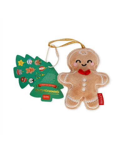 Décoration de Noël en Peluche - Ginger Bread - Oh-Oh-Ohrnaments noël - LEGAMI