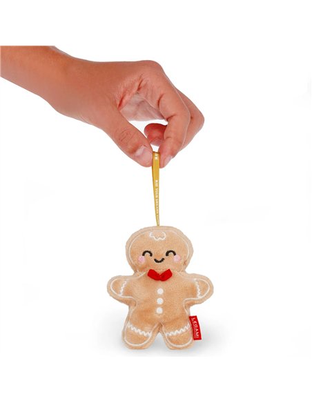 Décoration de Noël en Peluche - Ginger Bread - Oh-Oh-Ohrnaments noël - LEGAMI