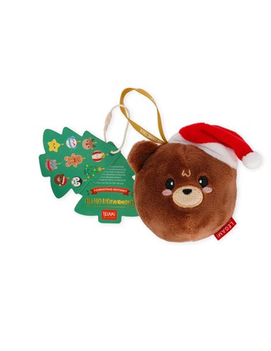 Décoration de Noël en Peluche - Teddy Bear - Oh-Oh-Ohrnaments noël - LEGAMI
