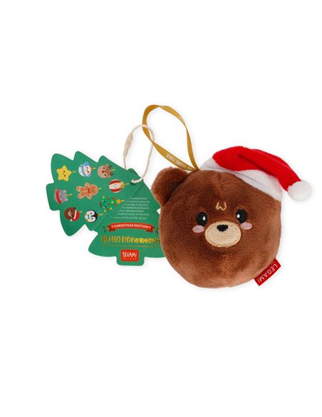 Décoration de Noël en Peluche - Teddy Bear - Oh-Oh-Ohrnaments noël - LEGAMI