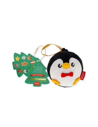 Décoration de Noël en Peluche - Penguin - Oh-Oh-Ohrnaments noêl - LEGAMI