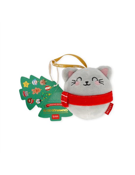 Décoration de Noël en Peluche - Kitty - Oh-Oh-Ohrnaments noël - LEGAMI