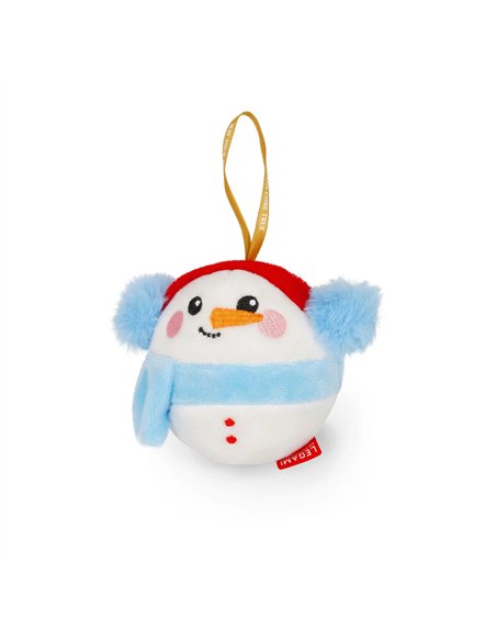 Décoration de Noël en Peluche - Snowman - Oh-Oh-Ohrnaments noël - LEGAMI