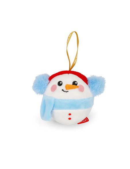 Décoration de Noël en Peluche - Snowman - Oh-Oh-Ohrnaments noël - LEGAMI
