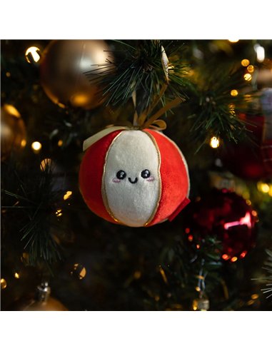Décoration de Noël en Peluche - Ball - Oh-Oh-Ohrnaments noël - LEGAMI