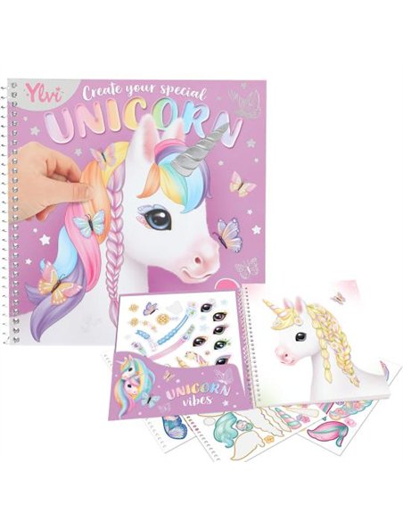 Ylvi Create Your Special Unicorn Dress Me Up