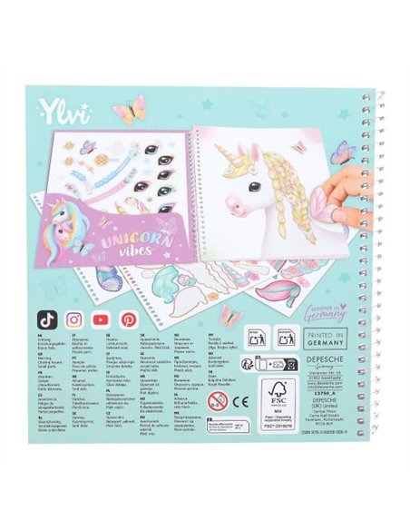 Ylvi Create Your Special Unicorn Dress Me Up