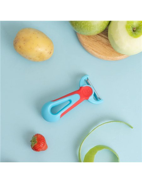 Eplucheur Chefclub Kids Bleu & Rouge