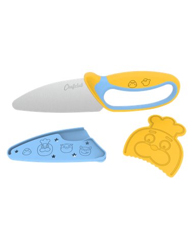 Kit découpe : Couteau et éplucheur Chefclub Kids