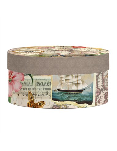 Gwenaelle Trolez PUZZLE 1000 PCS 50 x 70 CM + POCHON - MAPPEMONDE