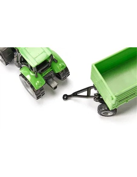 Deutz avec remorque Fortuna a 2 essieux