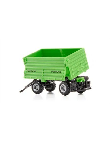 Deutz avec remorque Fortuna a 2 essieux