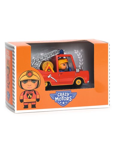 Little fire truck - crazy motors djeco