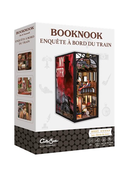 BOOKNOOK - ENQUETE A BORD DU TRAIN