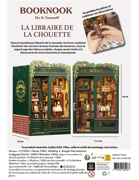 BOOKNOOK - LA LIBRAIRIE DE LA CHOUETTE 