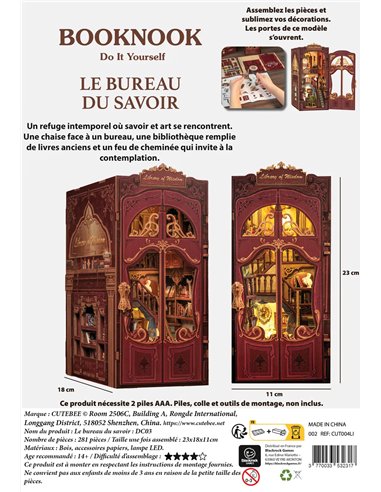 BOOKNOOK - LE BUREAU DU SAVOIR