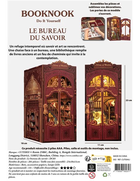 BOOKNOOK - LE BUREAU DU SAVOIR