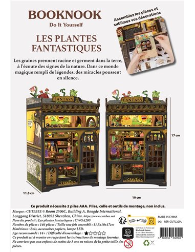 BOOKNOOK - LES PLANTES FANTASTIQUES