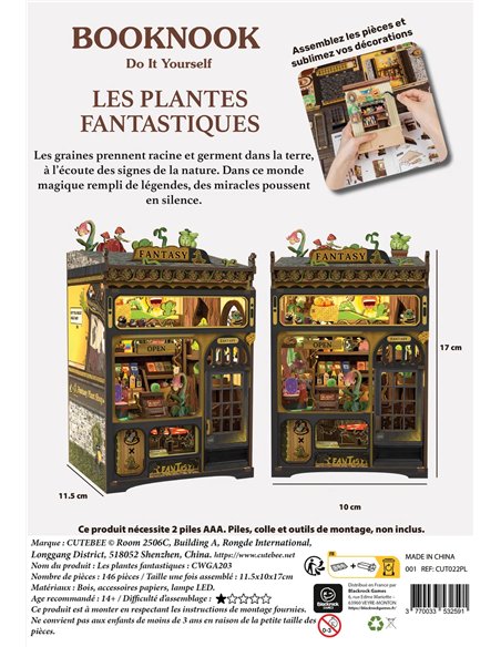 BOOKNOOK - LES PLANTES FANTASTIQUES
