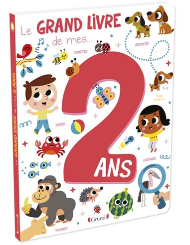 Le grand livre de mes 2 ans - Grund