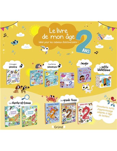 Le grand livre de mes 2 ans - Grund