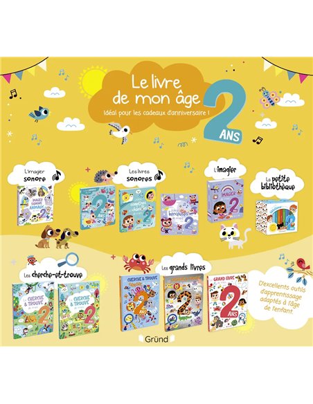 Le grand livre de mes 2 ans - Grund