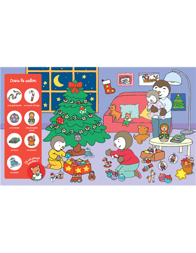 T'choupi Cherche et trouve Noël 